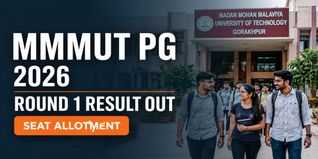 MMMUT PG Round 1 Seat Allotment 2026-27 Out; Check Physical Counselling Steps